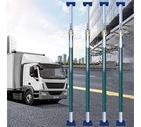 Adjustable Ratcheting Cargo Bar 48 FtRetractable Load Lock Stabilizer for Trucks Reefers Enclosed VansNonSlip Pads & Spring DesignEasy Setup & Secure Transport!