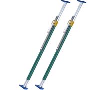 Adjustable Ratcheting Cargo Bar, Non-Slip Truck Bed Divider with Rubber Feet - Steel Trailer Cross Bar for Pickup Truck, SUV, Minitruck (Packof2 2.1~2.48m/6.9~8.1ft)