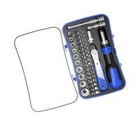 Adjustable Ratcheting Screwdriver Kits 180° Rotatable Head Ergonomic Grip Suitable for Easy Access Alloy Gear Mechanism Angled Adjustable Ratcheting Screwdriver