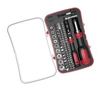 Adjustable Ratcheting Screwdriver Kits 180° Rotatable Head Ergonomic Grip Suitable for Easy Access Alloy Gear Mechanism Angled Adjustable Ratcheting Screwdriver