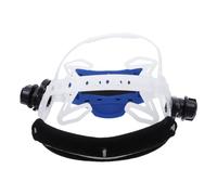 Adjustable Ratcheting Welding Helmet Headgear Replacement Headband White