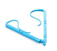Adjustable Reading Bracket Book Stand Holder Page Holder Clip | Portable Blue PP Plastic Design, Travel-friendly for Music Sheets, Workbooks, Study Desks, Kitchen Reading