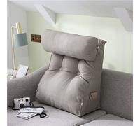 FEAW Adjustable Reading Pillow Wedge Pillow Corduroy Triangle Pillow Bed Wedge Support Pillow Head And Lumbar Support Pillow,Extremely Comfy And Ideal For Reading Watching TV