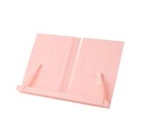 Adjustable Reading Stand for Tablet Book Cookbook Rack Textbook Stand with Page Clips Foldable Bookrest for Book Laptop