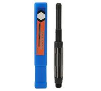 Adjustable Reamer Hand Chucking Tool, 6 Flute Adjustable Hand Reamer with 19-21mm Range, 9SiCr Steel Cutting Tool for Metal Drilling and Precision Boring