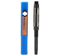 Adjustable Reamer Hand Chucking Tool 9SiCr 6 Flute 64mm Length 21-23mm Adjustment Range Universal Shank Steel Die Steel Aluminum Alloy Cast Iron Copper Galvanized Pipe Storage Box
