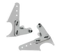 Adjustable Rear Lower Brackets Coil Over Shock Mount Kit Compatible with 3 Inch Axle Tubes