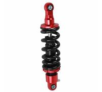 Adjustable Rear Shock Absorber 280mm Suspension Damper for Dirt Bike Pit Bike Motorcycle, Stainless Steel Spring Shock with Preload Adjustment for Apache Aeon Eton