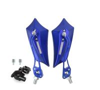 Adjustable Rear View Mirror 7/8'' Motorcycle Handlebar Rearview Mirrors Universal Scooter Side Mirror For Moped Bicycle