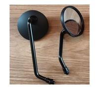 Adjustable Rear View Mirror 8 10mm Universal Motorcycle Rearview Mirrors Black Chrome Round Scooter Side For Bonneville For Leoncino 500