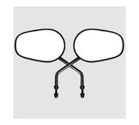 Adjustable Rear View Mirror 8mm Motorcycle Rearview Rear View Mirror Large Motorbike Accessories For Sportster 883 For So&ftail V Rod For Touring