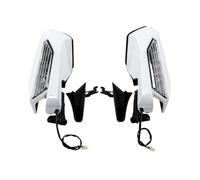 Adjustable Rear View Mirror For Wing GL1800 GL 1800 2018-2023 2019 2021 Motorcycle Rear View Mirror Signal Light Lens White/blue/matte Black