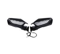 Adjustable Rear View Mirror For Wing GL1800 GL 1800 2018-2023 2019 2021 Motorcycle Rear View Mirror Signal Light Lens White/blue/matte Black