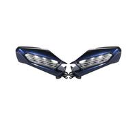 Adjustable Rear View Mirror For Wing GL1800 GL 1800 2018-2023 2019 2021 Motorcycle Rear View Mirror Signal Light Lens White/blue/matte Black