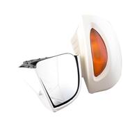 Adjustable Rear View Mirror Motorcycle Rear View Rearview Side Mirror Amber Signal Lens Fairing Mount For R 1100RT R1100RTP 1150RT