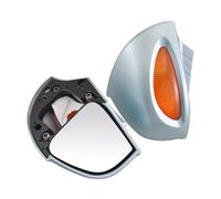 Adjustable Rear View Mirror Motorcycles Fairing Side Mirrors Rearview Mirror Turn Signal Cover Amber Lens For R1100RT R1150RT R1100 RT R1150 R850RT