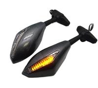 Adjustable Rear View Mirror Smoke Swing Freely Modified Mirror Turn Signals Intergrated Mirrors For Daytona 675R (2011)