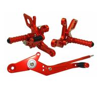 Adjustable Rearset Driver Footrests Foot Rest Peg Pedal Rear Set For CBR500R CBR400R CB500F CB400F 2013-2023