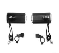 Adjustable Rearview Mirrors 2 Pack for Bicycle Handlebar with Wide Angle HD View Providing Enhanced Rear Visibility (Black)