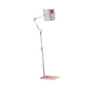 Adjustable Recipe Holder & Book Stand, Portable Floor Stand 55-170cm, for Kitchen Office Home Cooking, Black (Stand Only)