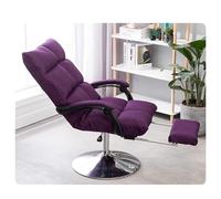 Adjustable Reclining Beauty Chair with Swivel & Foot Rest - Portable Stool Bed for Ultimate Comfort in Salons, Spas, and Nail Treatments