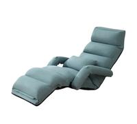 Adjustable Reclining Garden Chairs Foldable Outdoor Chaise Loun with Armrest table Lazy Sofa Bed for Patio Poolside Beach and Deck