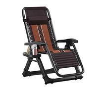 Adjustable Reclining Lounge Chair - Portable Folding Rattan Sun Lounger for Balcony & Deck, Aluminum Alloy Outdoor Chair with Sunbed Backrest (Color: YH-1001)