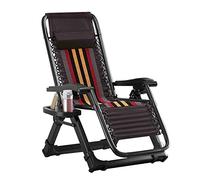 Adjustable Reclining Lounge Chair, Portable Folding Rattan Sun Lounger, Outdoor Aluminum Deck Chair for Home & Balcony, Comfortable Sunbed for Relaxation (Color: YH-1001)