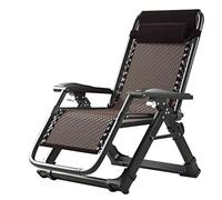 Adjustable Reclining Lounge Chair, Portable Rattan Sun Lounger for Home & Balcony, Lightweight Aluminum Deck Chair, Perfect for Outdoor Relaxation (Color: YH-1001)