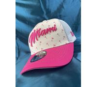 Adjustable Red Bull Racing F1 Miami 9Forty Mesh Back Cap Adults Pink & Beige New