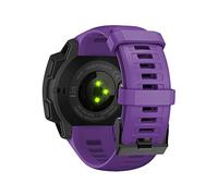 Adjustable replacement strap compatible with Garmin instinct 22 mm strap for Garmin instinct 22 mm watch strap (purple).
