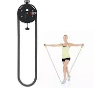 Adjustable Resistance Exercise Cable Pulley with Nylon Rope for Upper Body Muscle Endurance Training