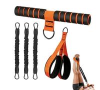 Adjustable Resistance Training Bands, 30 lbs Multifunction Ab Trainer, Pedal Resistance Band, Tension Rope for Home Fitness, Gym, Pilates, Full Body Workout Strength Accessory for Indoor Outdoor Use