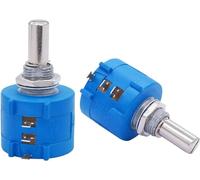 Adjustable Resistor,20Pcs 3590S-2-103L Rotary 10-Turn WireWound Potentiometer 100/200/500/1K/2K/5K/10K/20K/50K/100K Ohm Precision Adjustable Resistor(20K Ohm)