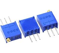 Adjustable Resistor,Potentiometer 10PCS 3296W Multi Turn Adjustable Potentiometer 10R50R100R200R 1K 2K 5K 10K 20K 50K 100K 200K 500K 1M 2M Top Adjustment 203 104(50 Ohm)