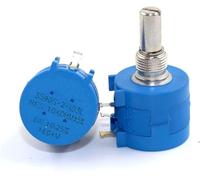 Adjustable Resistor,Potentiometer 1PCS 3590S-2-502L 5K 3590S-2-103L 10K 3590S-2-503L 50K 3590S-2-104L 100K Precision Multi Turn Potentiometer(100ohm)