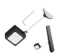 Adjustable Retractable Security Cable - Sturdy Anti-Lost Rope With Durable Locking Hardware, Flexible Length Design For Safeguarding Electronics And Personal Items, Easy Install And Portable