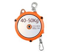 Adjustable Retractable Spring Balancer Tool Fixture Holder - 1.5m Wire Rope Hanging Equipment for Workshop(40-50 Kg)