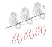 Adjustable Retractable USB Powered Hanging Fan Fly Prevention For Indoor Outdoor Food Stall Quiet Portable Hook Portable Hanging Fan For Food Market