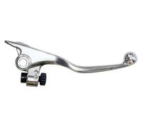 Adjustable right brake lever for KTM, HUSQVARNA, SHERCO, and TM chrome