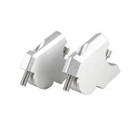 Adjustable Riser Lifting For CRF1000L For Africa For Twin For ABS/DCT Handlebar Riser Up Back Higher Extend Adapter Bracket Kit Handlebar Risers(Silver)