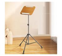 Adjustable Rolling Book Stand - Foldable Tripod Holder for Reading Music, Recipes, and Textbooks