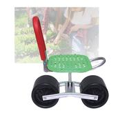 Adjustable Rolling Garden Stool with 360° Rotation, Height 22-36cm, Seat for Ln & Yard Work, Portable Gardening Helper (Green)