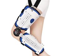 Adjustable ROM Knee Brace for ACL MCL PCL Recovery and Post-Op Stabilization, Hinged Knee Support for Men and Women, Breathable Immobilizer with -10 to 120 Degree Dial