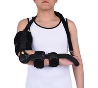 Adjustable ROM Post Op Arm Splint|Removable Hand Grip & Shoulder Strap|Surgery Injury Recovery Pain Relief | Men & Women|,Left(Left)