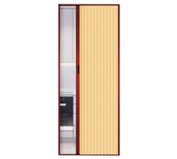 Adjustable Room Divider 63.5165 cm Honeycomb Pattern Foldable Partit for Hall/Closet No Drilling Required Fits Doors 111 x 203 cm.