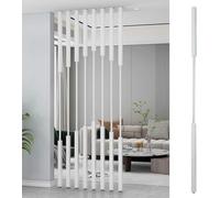 Adjustable Room Divider Pole Kit - No Drilling Standing Partition Column for Flexible Space Separation, Easy Installation and Versatile Use