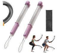 Adjustable Ropeless Battle Ropes 2026 New, Cordless Weighted Training Ropes for Home Gym, 3 lbs Heavy Duty Portable Cordless Battle Rope for Total-Body Sculpting, Cardio & Fat Burn, HIIT (Purple)