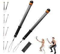 Adjustable Ropeless Battle Ropes for Home Workout, 2026 Upgraded High-Strength Steel Portable Cordless Battle Ropes with Adjustable Weighted, Exercise Equipment for Women Men a Better Body (Black)