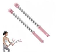 Adjustable Ropeless Battle Ropes for Men & Women,Space Saving Home Gym Equipment for Full Body Workout & Fat Burning (pink)